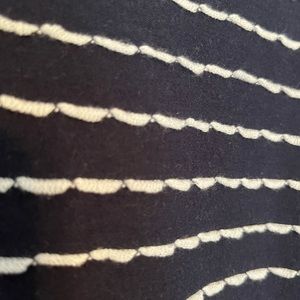 ELLE Navy Blue & White Stripped Top